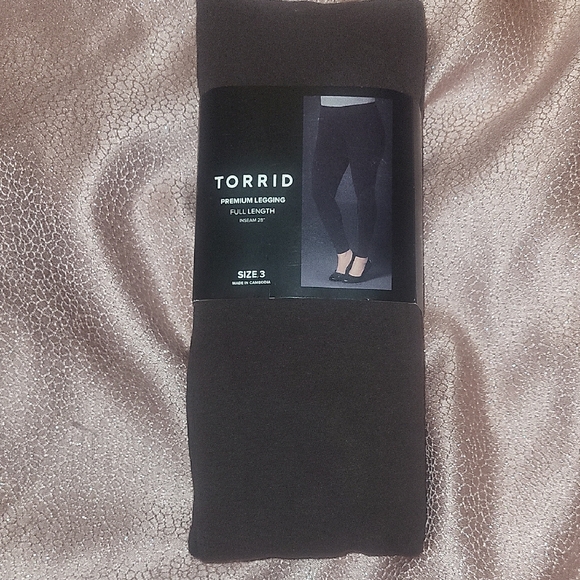 torrid Pants - Torrid Brown Full-Length Leggings 3X